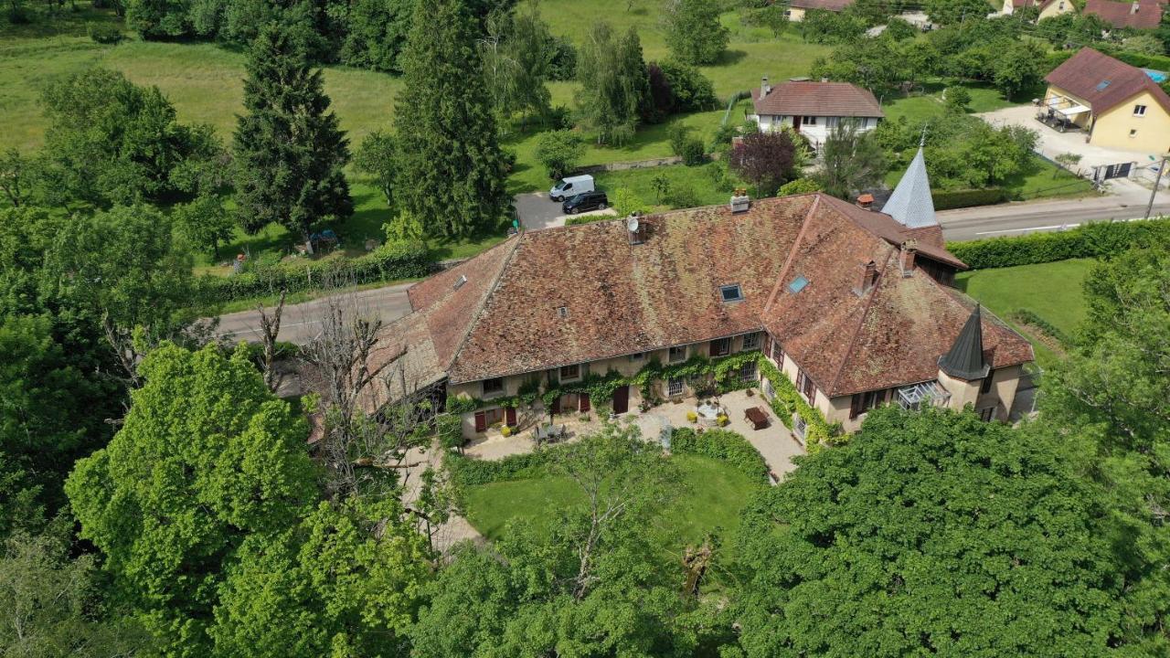 Domaine De Bellevue Gite Du Mont Poupet Marnoz Εξωτερικό φωτογραφία